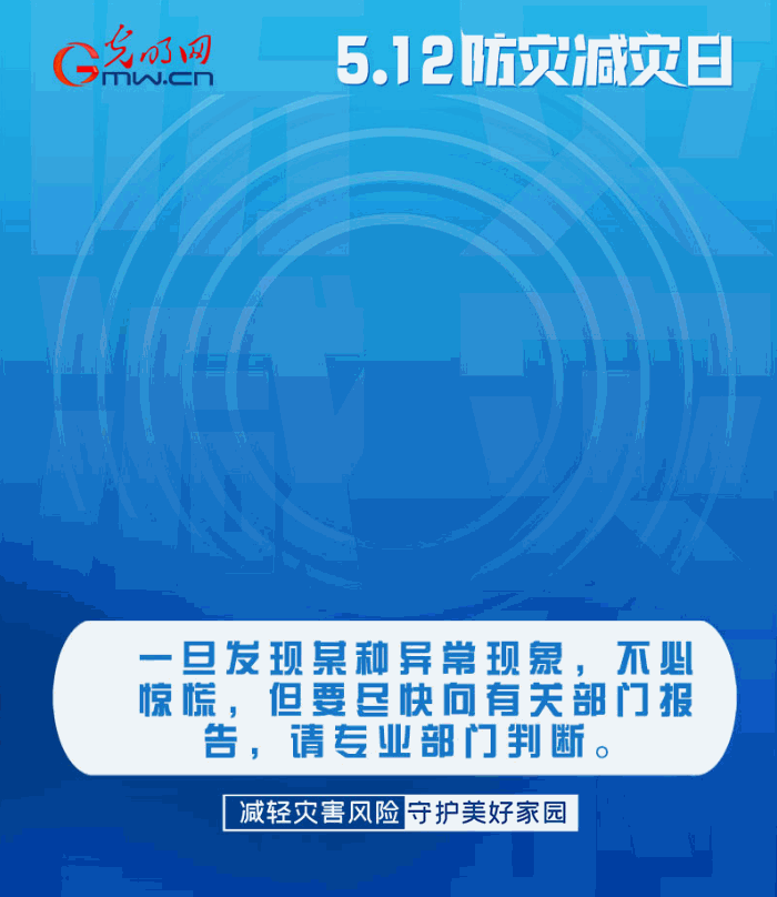 【動態(tài)海報】減輕災(zāi)害風(fēng)險，從這10個字開始