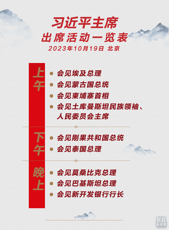時(shí)政新聞眼丨高峰論壇圓滿成功，習(xí)近平密集會(huì)見傳遞清晰信號(hào)