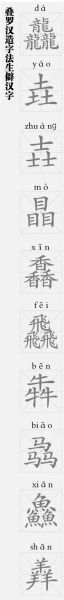 龍行龘龘，龘從何來？有什么字面背后的意義？