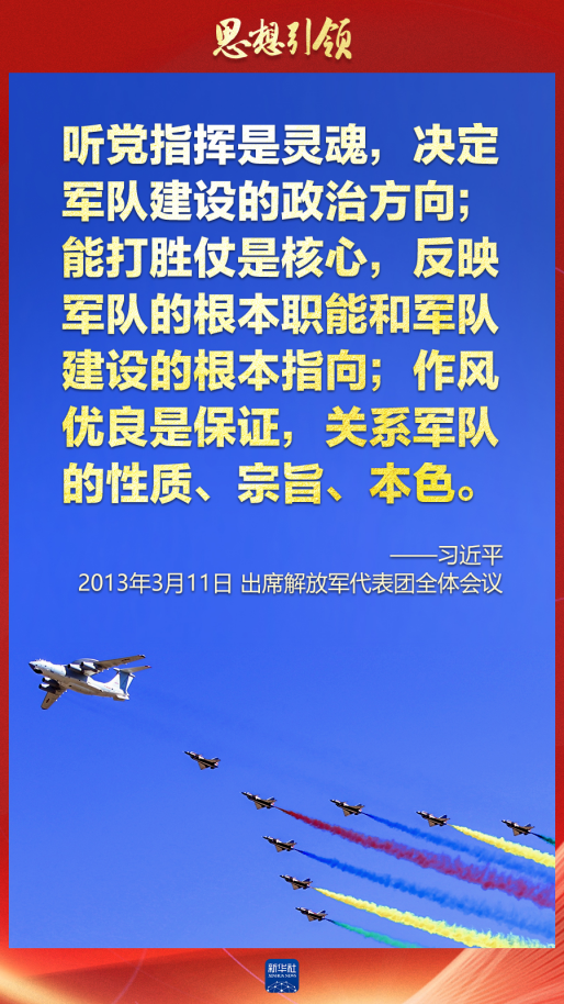 思想引領(lǐng)｜兩會上，習(xí)主席這樣談強軍之路