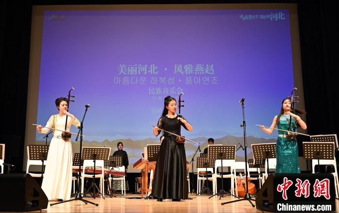 圖為音樂會現(xiàn)場?！∈谞栔袊幕行墓﹫D
