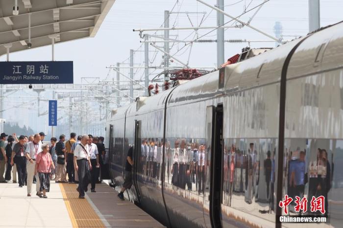 資料圖：高鐵列車。<a target='_blank' href='/'><p  align=