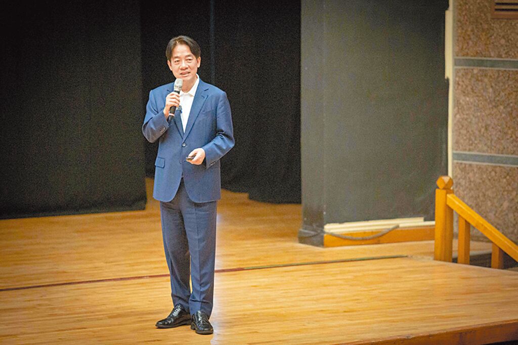 賴清德。臺灣“中時新聞網(wǎng)”資料圖
