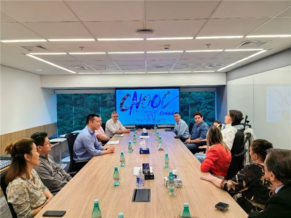 座談會(huì)現(xiàn)場(chǎng)。中海油巴西公司供圖