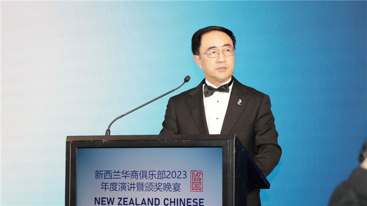 新西蘭華商聯(lián)合總會(huì)主席楊健。攝影：張凱