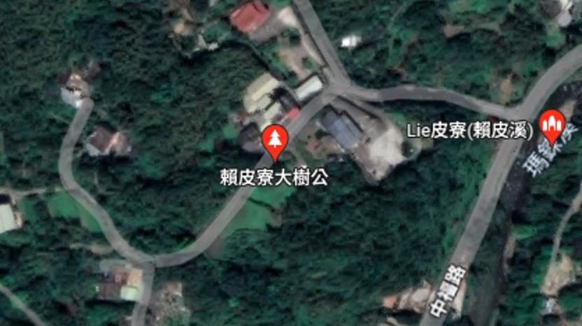 谷歌地圖截圖。圖片來(lái)源：臺(tái)灣《中國(guó)時(shí)報(bào)》