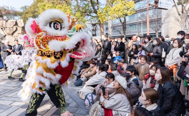 活動現(xiàn)場。中國駐大阪旅游辦事處供圖