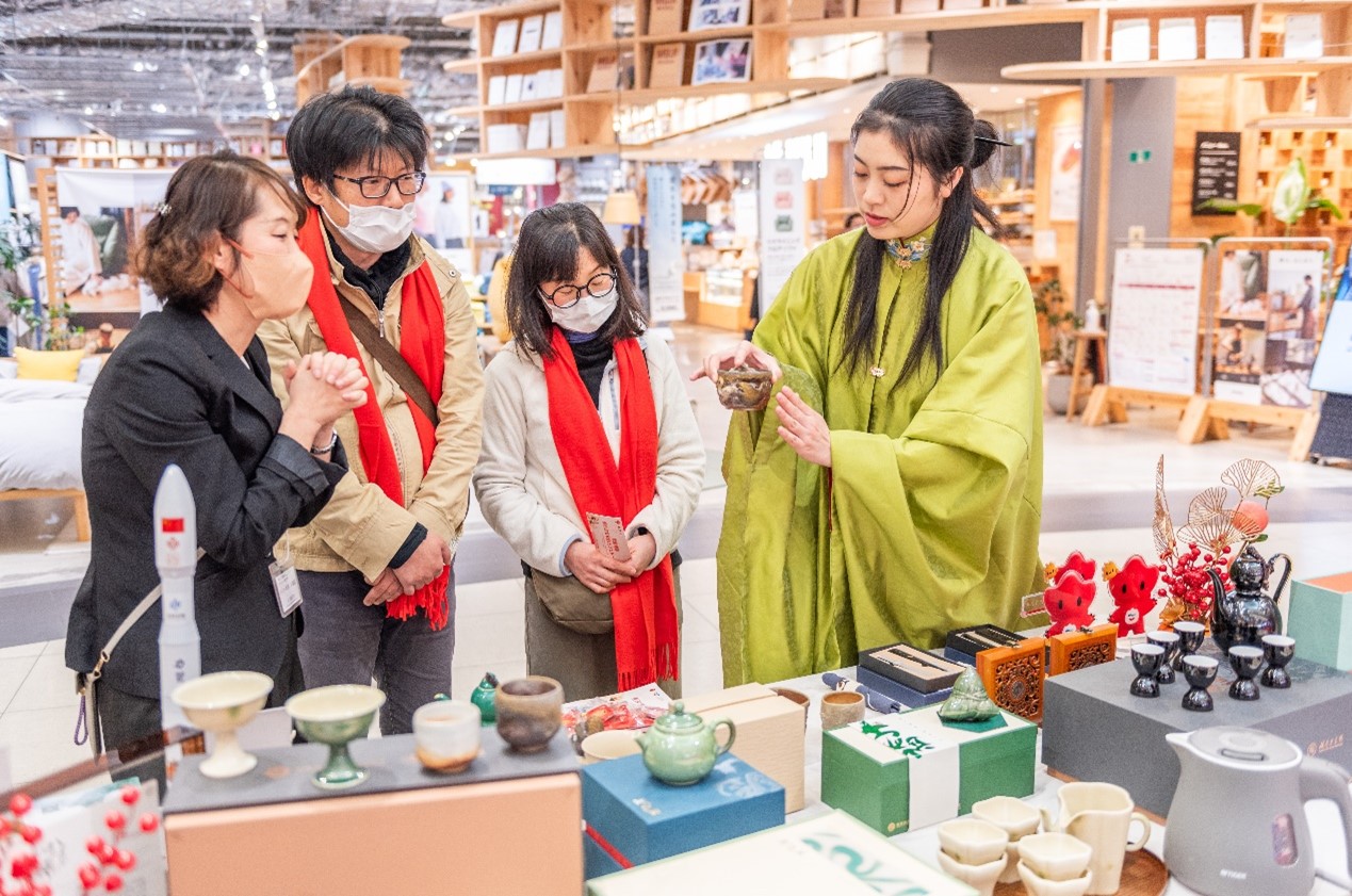 活動現(xiàn)場。中國駐大阪旅游辦事處供圖