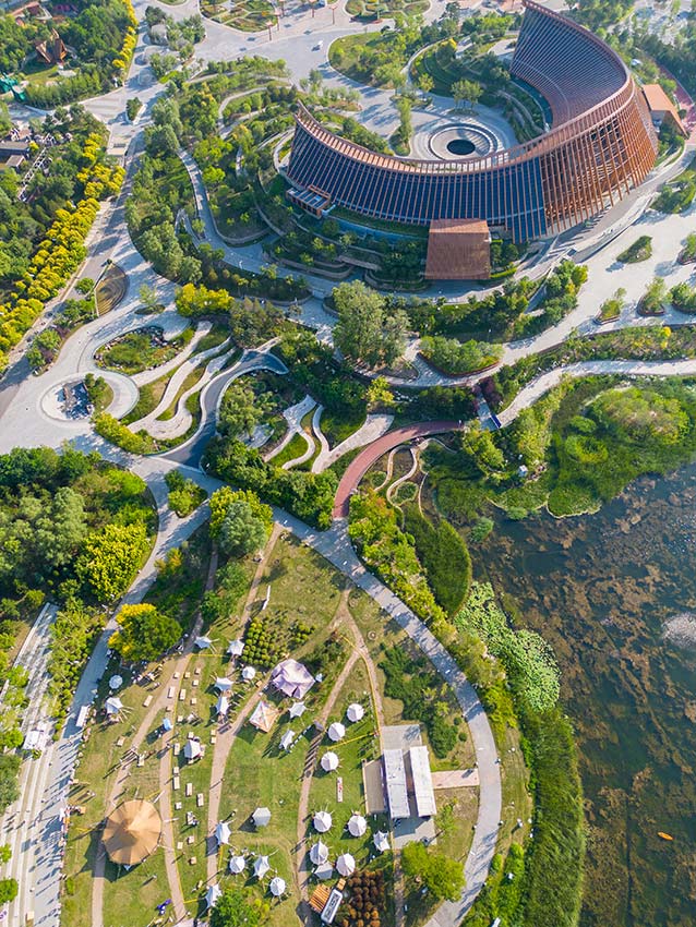 北京世園公園露營文化節(jié)開幕。張立峰攝