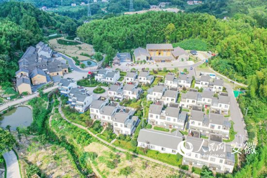 俯瞰大灣村。人民網(wǎng) 陳若天攝
