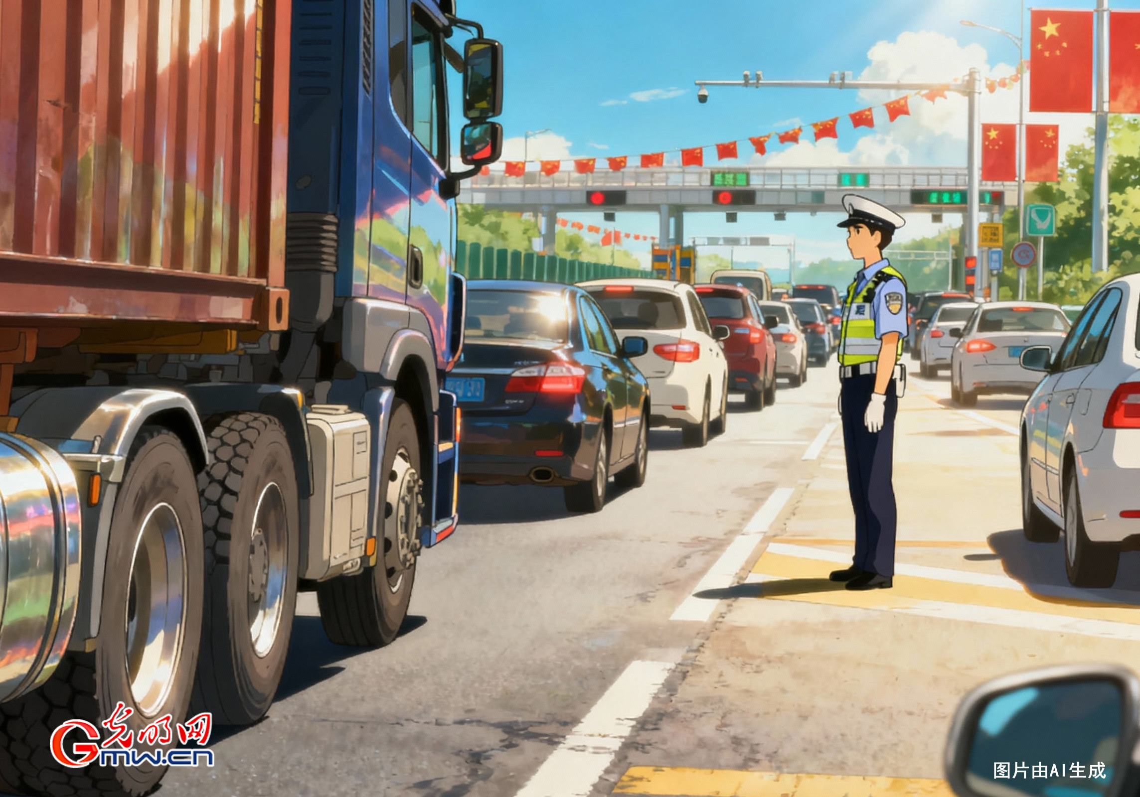 【光明漫評(píng)】國(guó)慶煙火氣，離不開勞動(dòng)者的守護(hù)