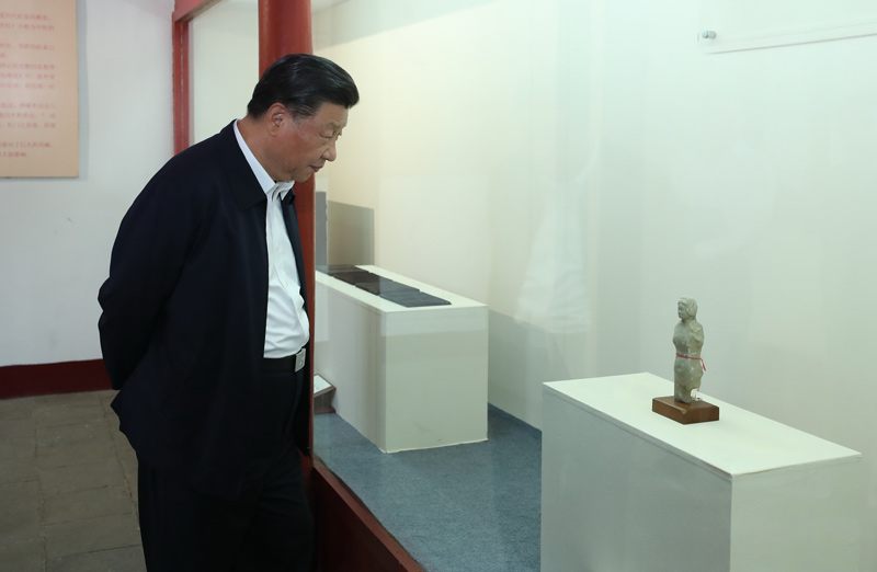 2021年5月12日，習(xí)近平總書記在南陽市考察東漢醫(yī)學(xué)家張仲景的墓祠紀(jì)念地醫(yī)圣祠。