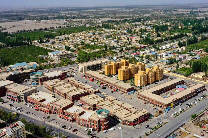 達(dá)西村新貌。