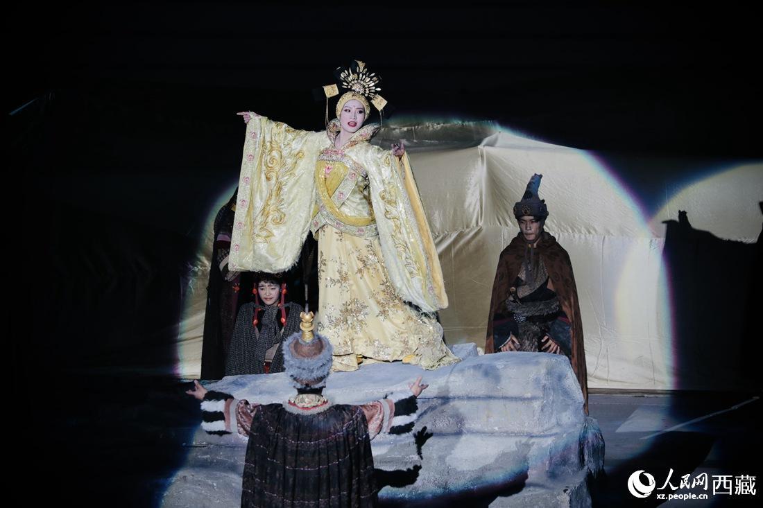 試演現(xiàn)場。人民網(wǎng)次仁羅布攝